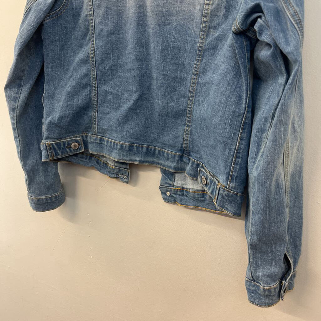 Hammer Medium Wash Denim Jacket Large