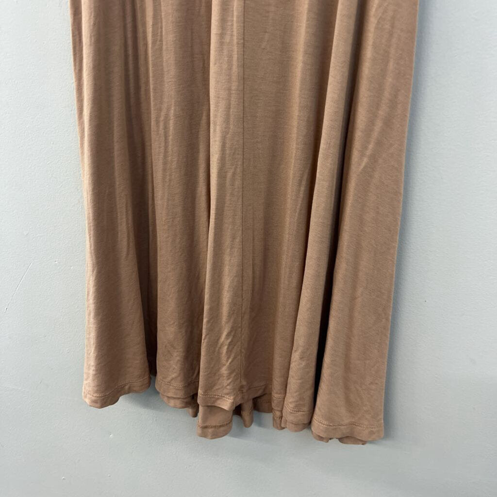 Uge Brown Tank Shift Dress Medium