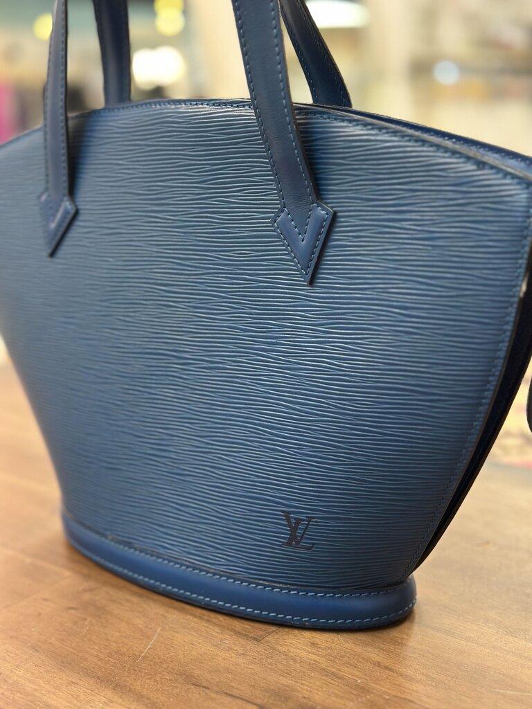 Louis Vuitton Epi Saint Jacques Toledo Blue