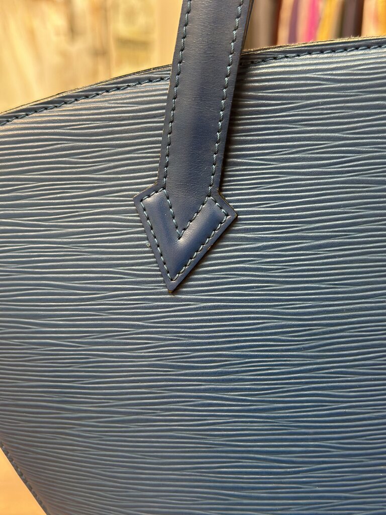 Louis Vuitton Epi Saint Jacques Toledo Blue