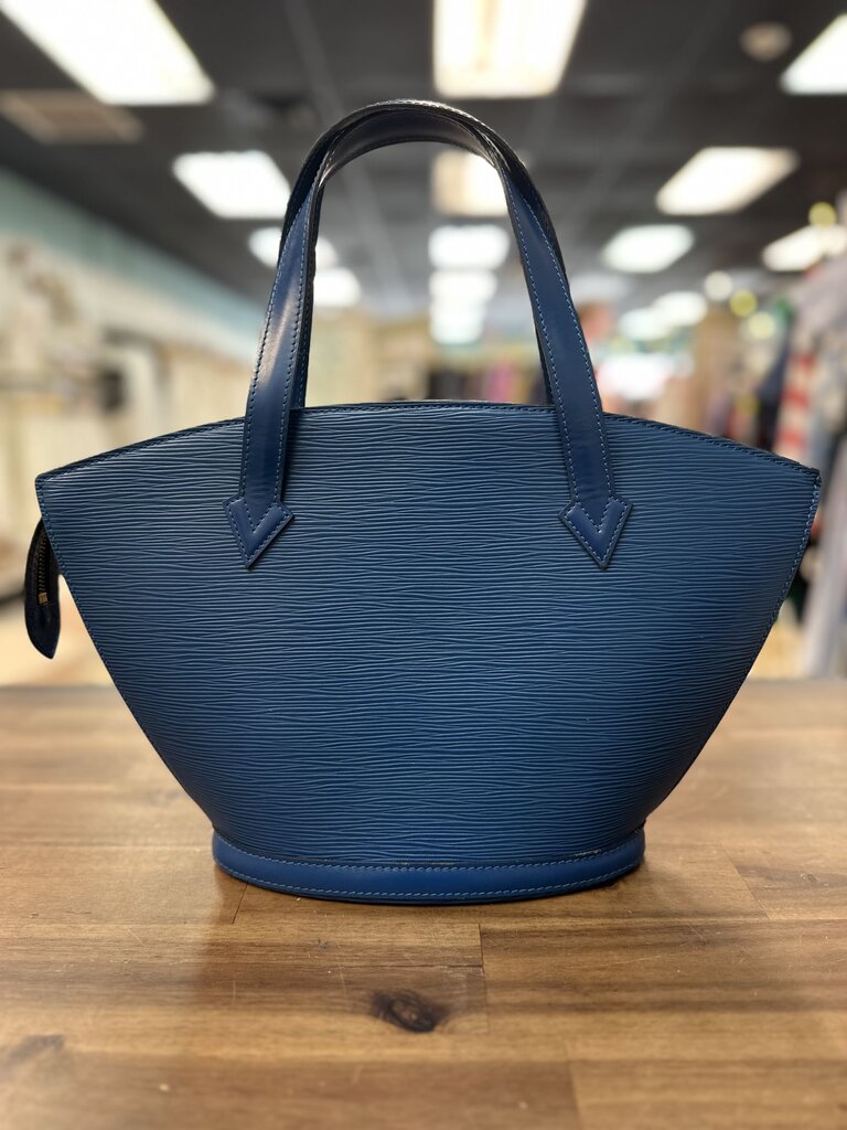 Louis Vuitton Epi Saint Jacques Toledo Blue
