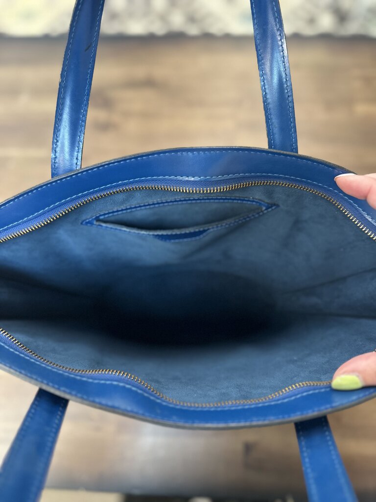 Louis Vuitton Epi Saint Jacques Toledo Blue