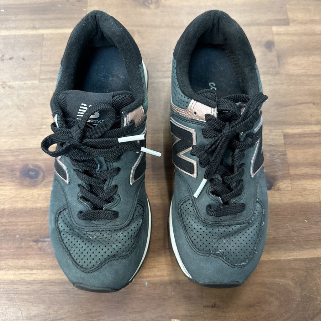 New Balance Black/ Pink 574 Sneakers 7