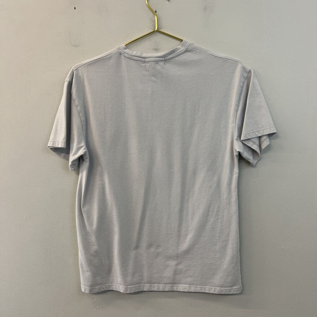 Streetwear Society Grey Mystical Soul Short Sleeve Graphic Tee Small