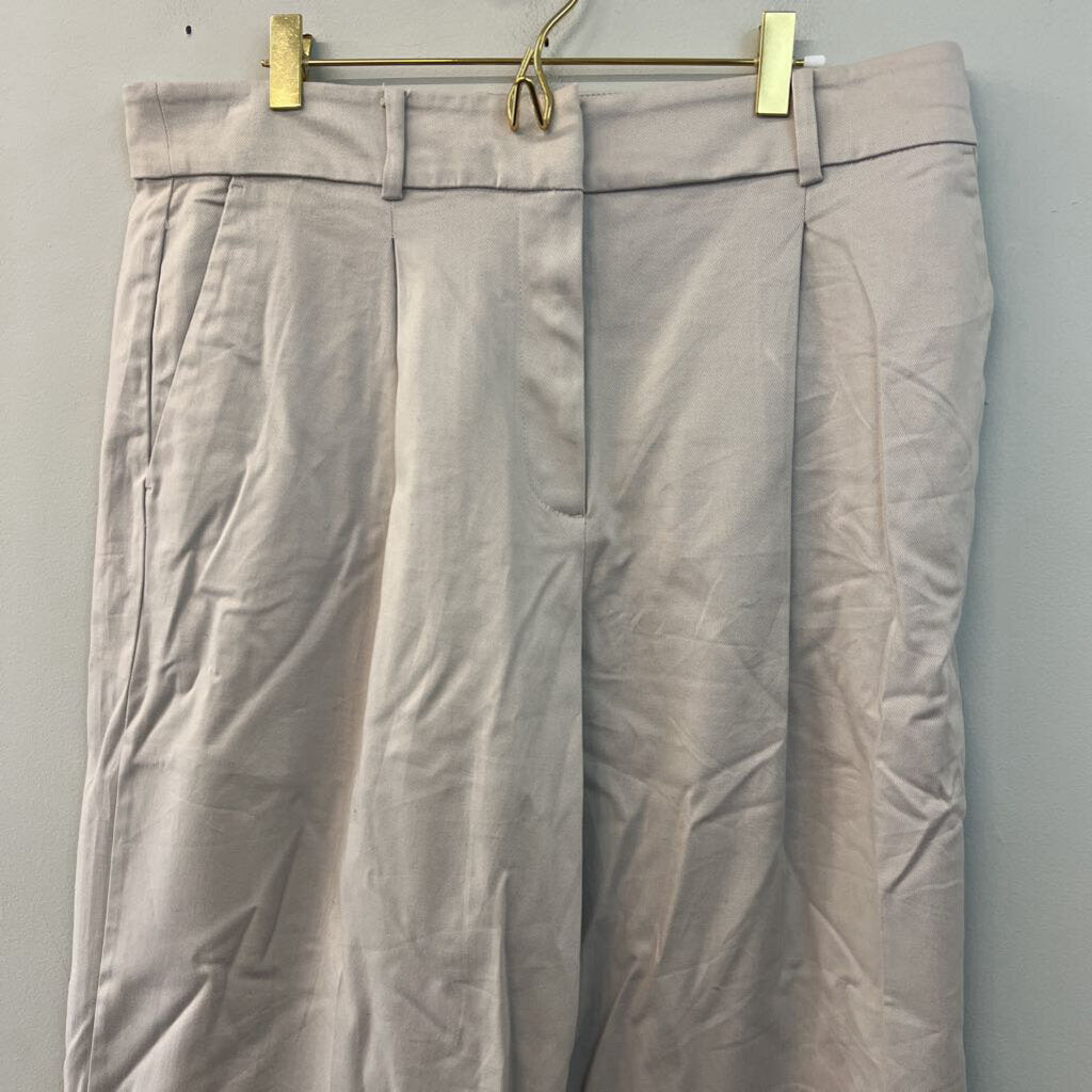 Loft Beige Wide Leg Trouser Pants 12
