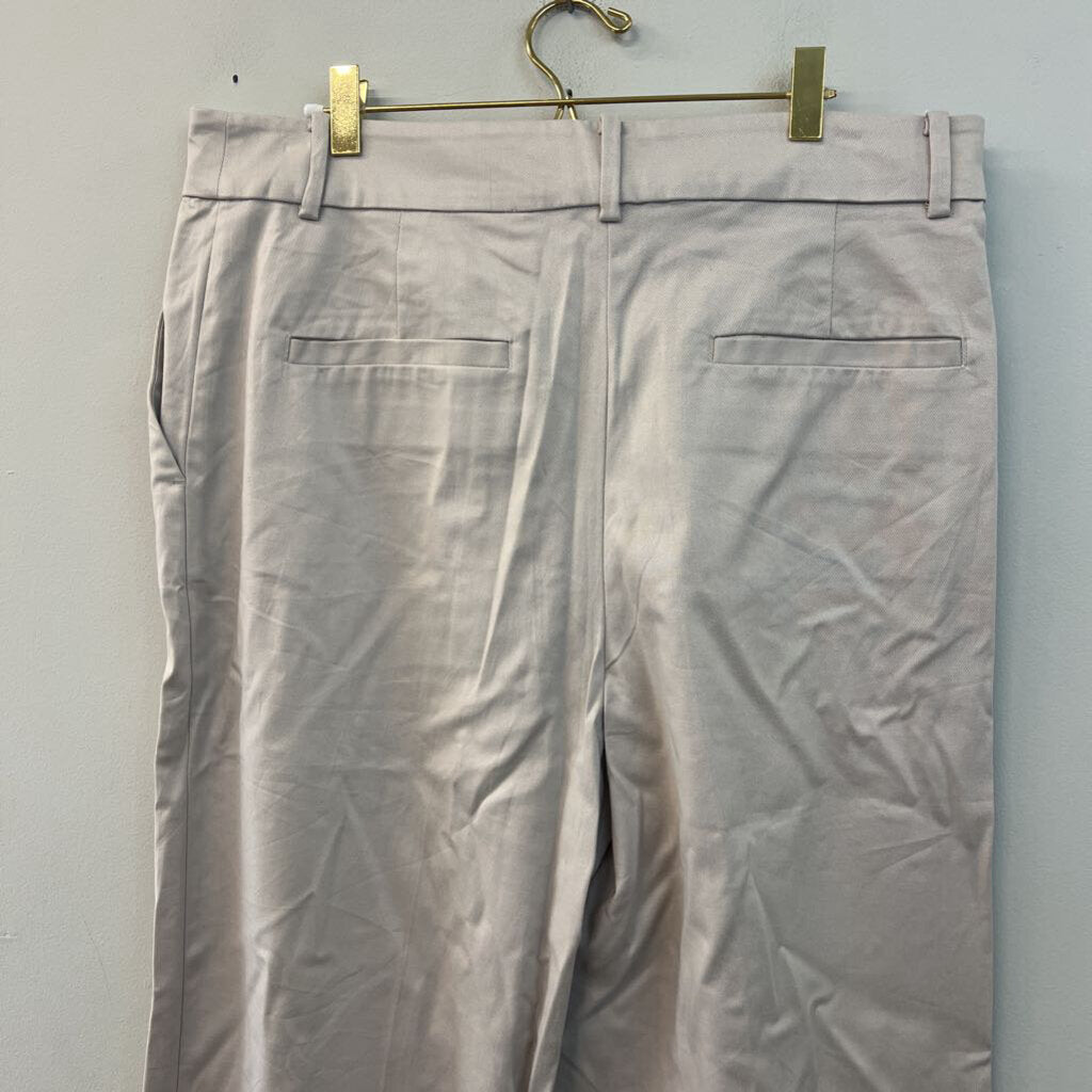 Loft Beige Wide Leg Trouser Pants 12