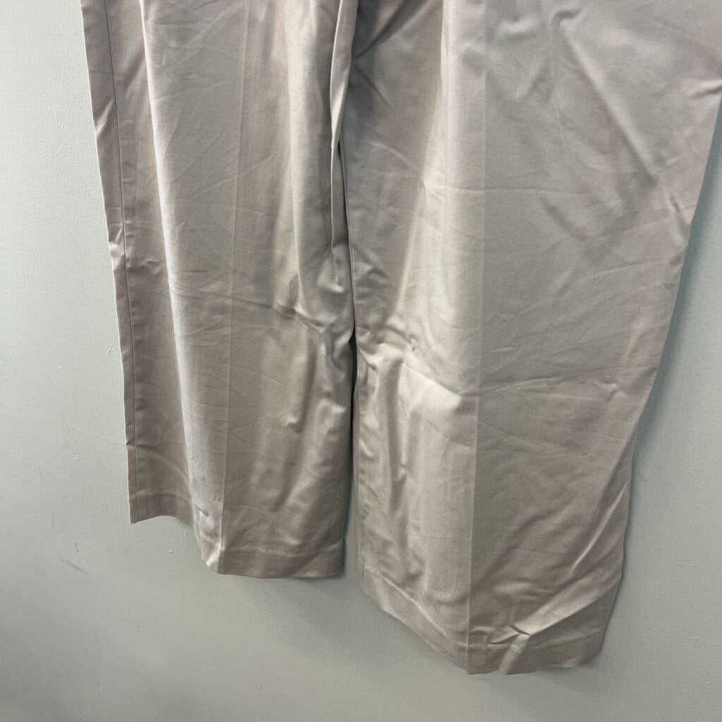 Loft Beige Wide Leg Trouser Pants 12