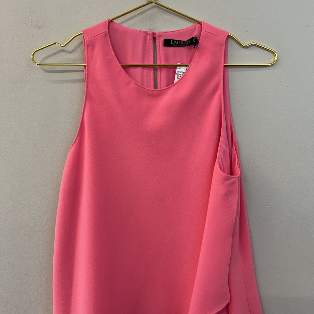 Ralph Lauren Pink Tank Shift Dress 8