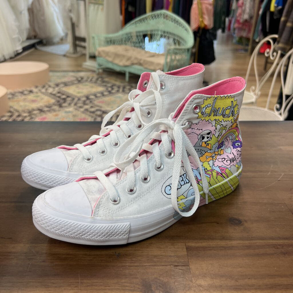 Converse Kith x Disney x Notebook Print Chuck Taylor All Star Shoes 9