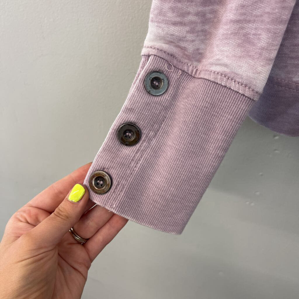 Jane and Delancey Purple Long Sleeve Top Medium