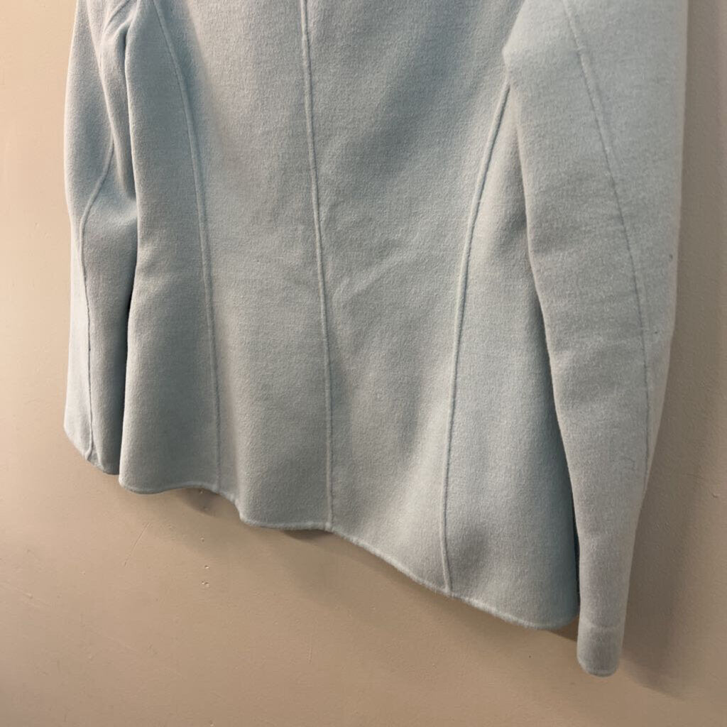Theory Blue Soft Sileena Blazer Jacket 4