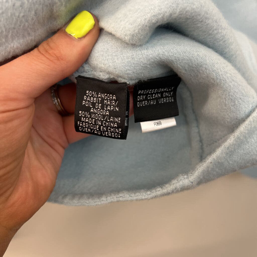 Theory Blue Soft Sileena Blazer Jacket 4