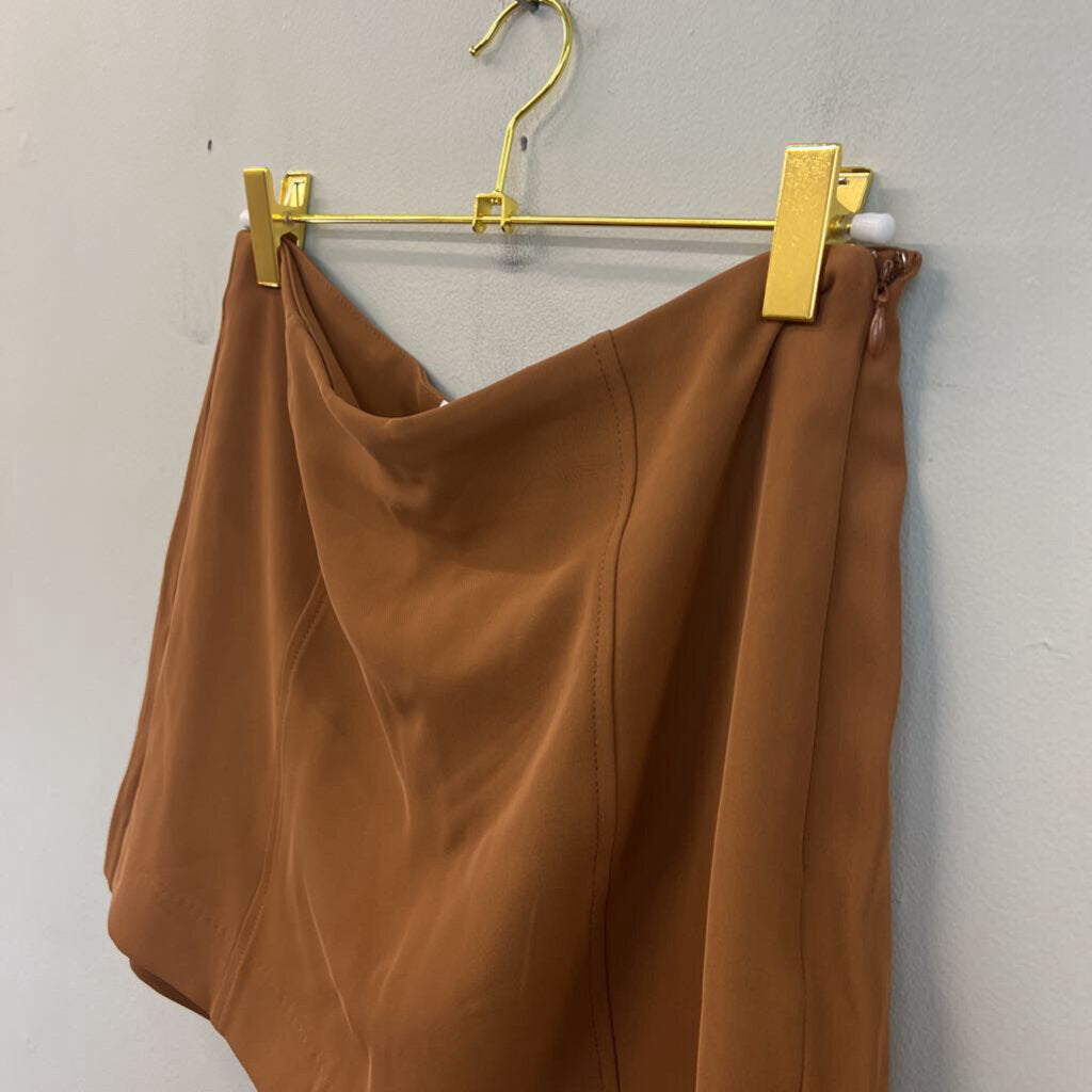 Jason Wu Brown Mini Skirt With Shorts Extra Small