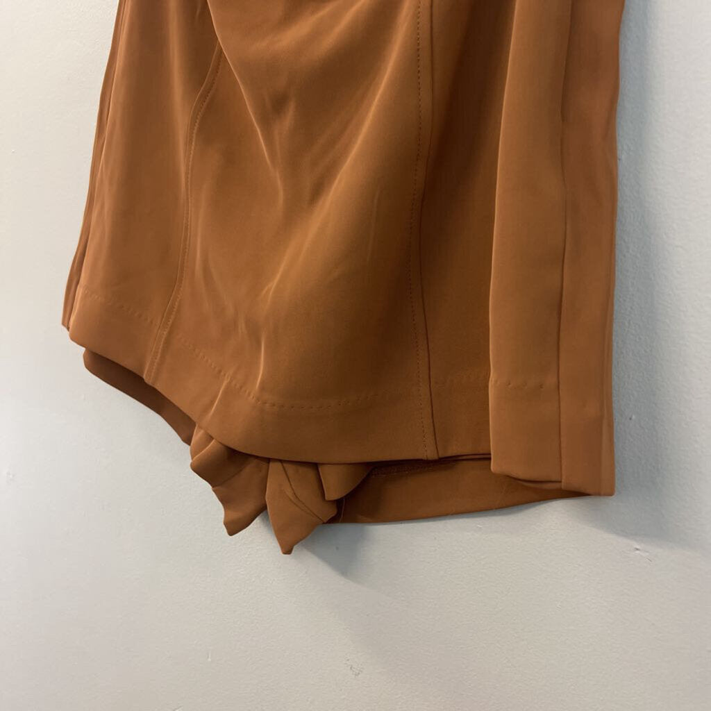 Jason Wu Brown Mini Skirt With Shorts Extra Small