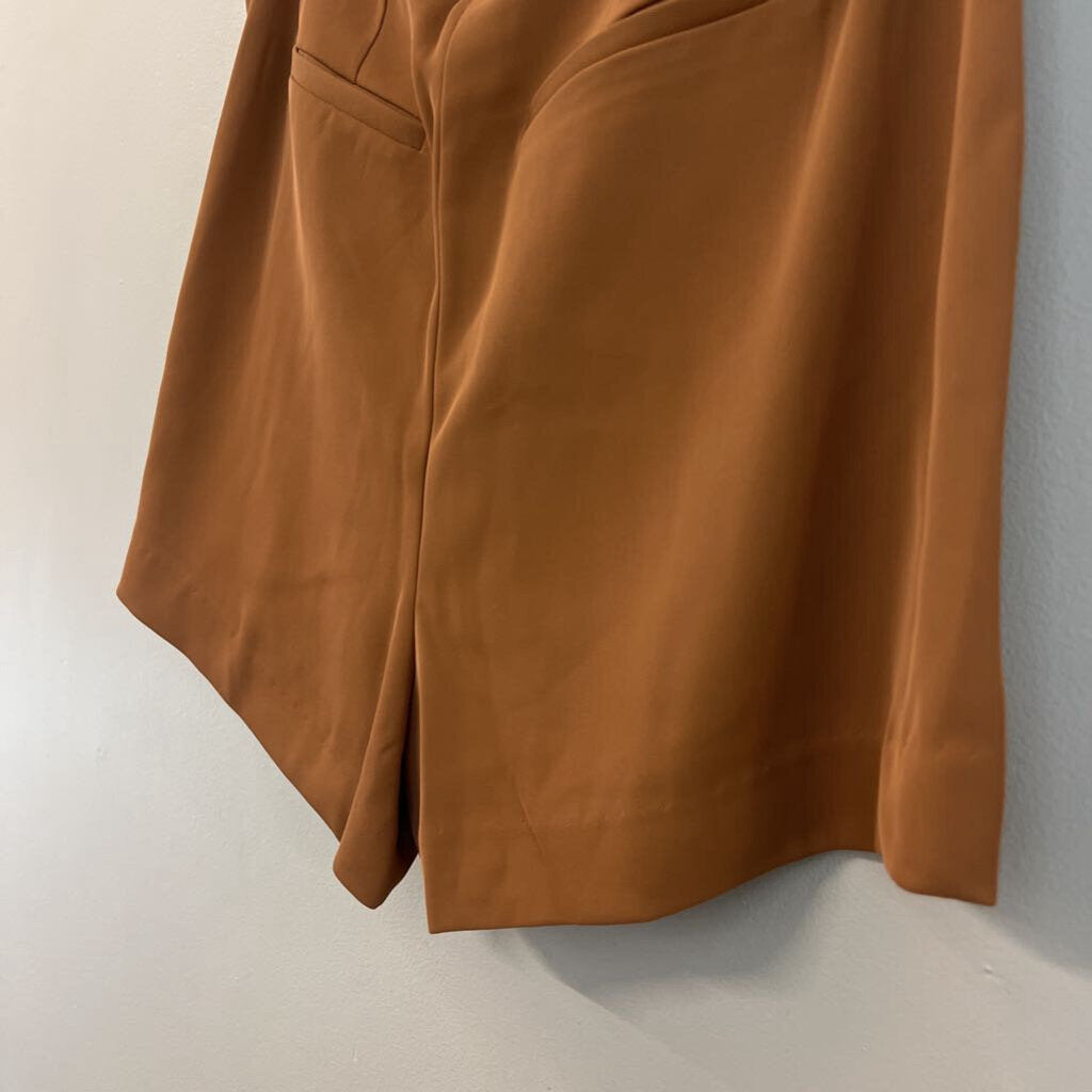 Jason Wu Brown Mini Skirt With Shorts Extra Small