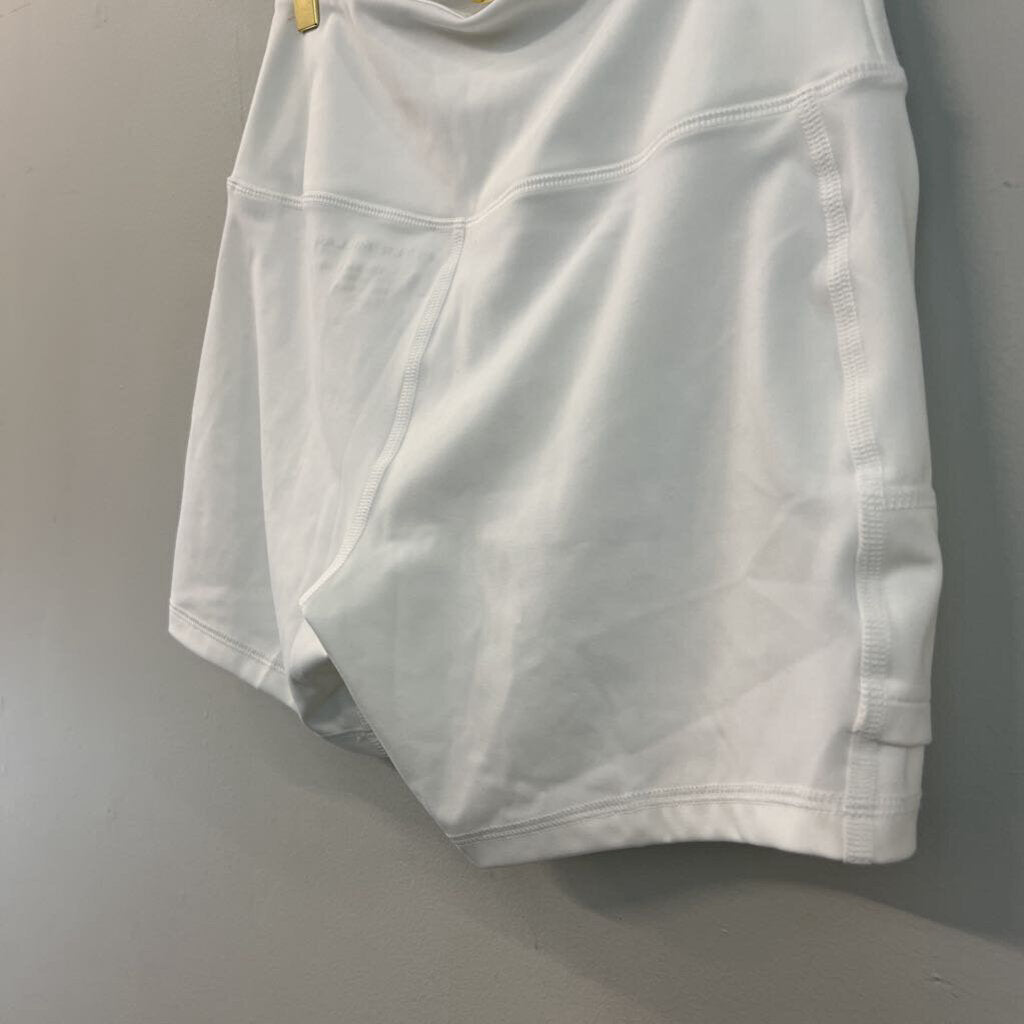 Peter Millar White Athletic Shorts Small