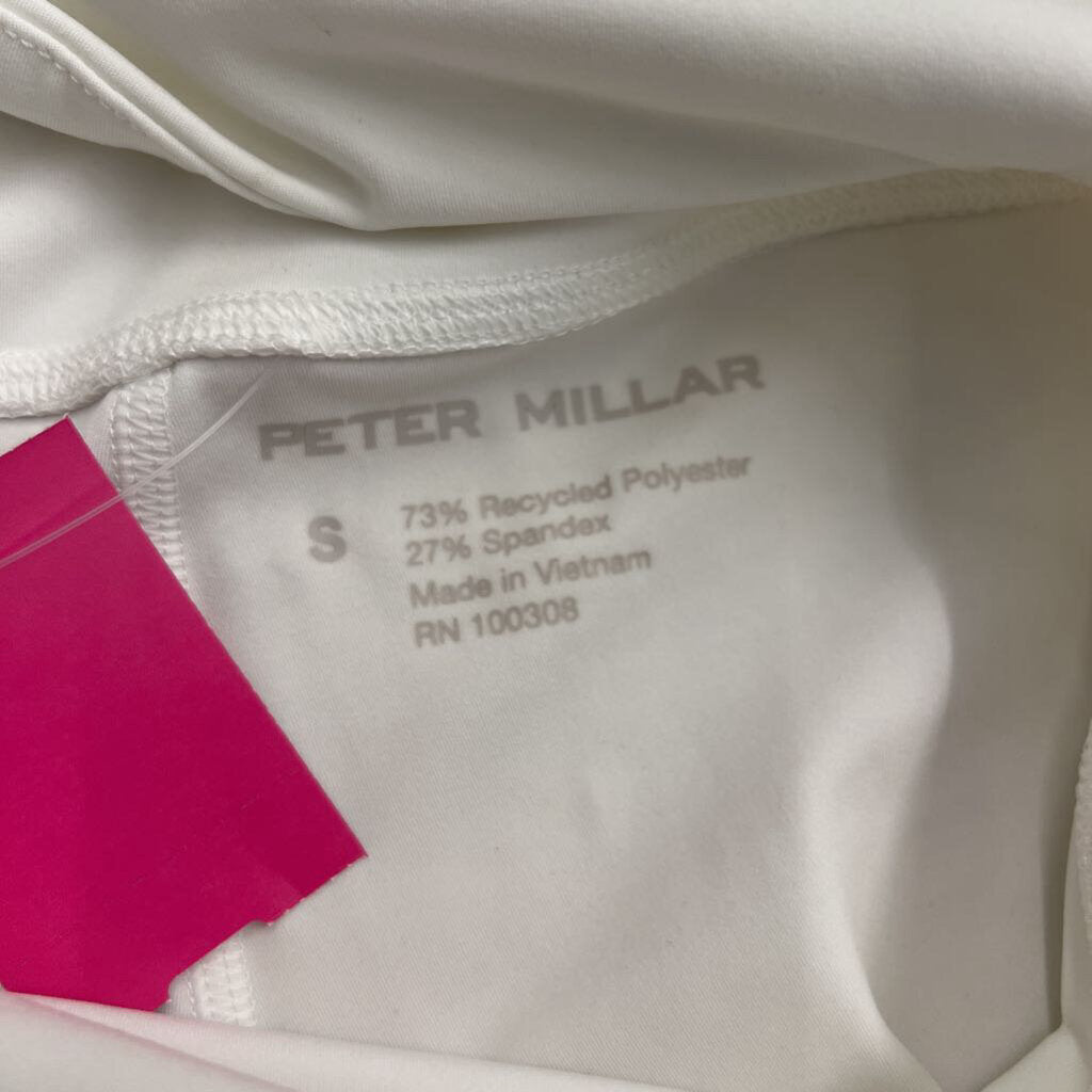 Peter Millar White Athletic Shorts Small