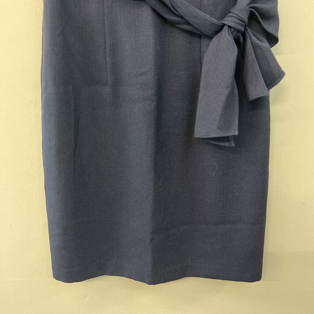 The Limited Navy Tie Waist Tank Dress 4