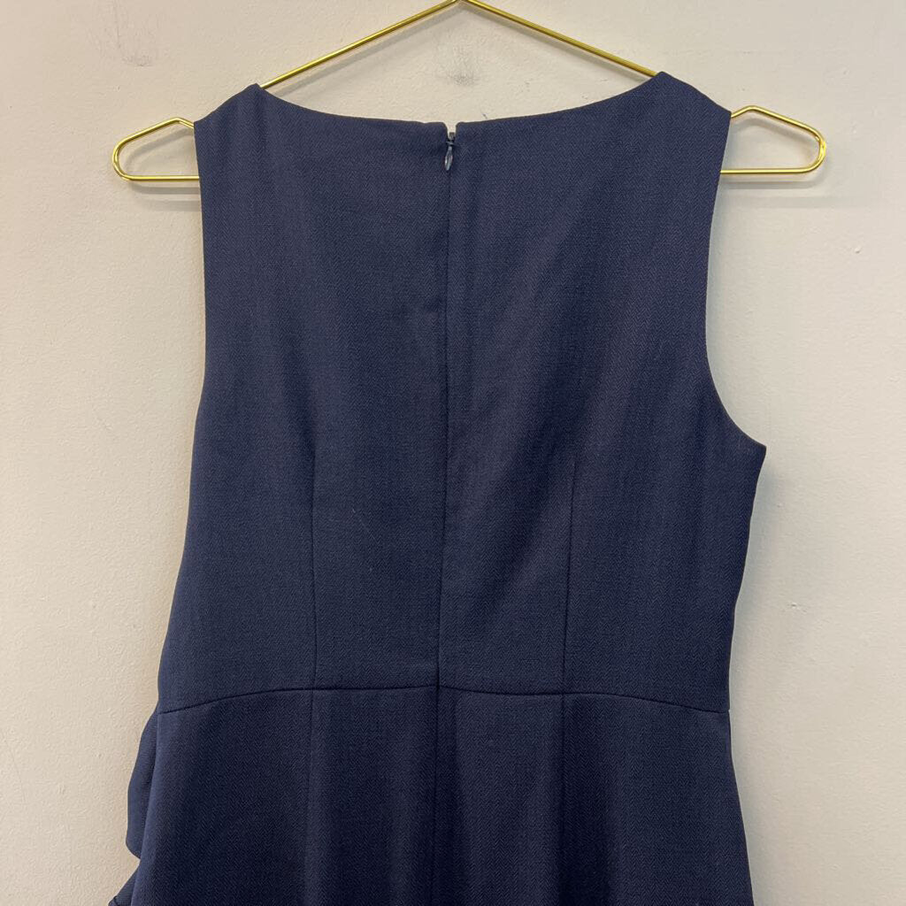 The Limited Navy Tie Waist Tank Dress 4