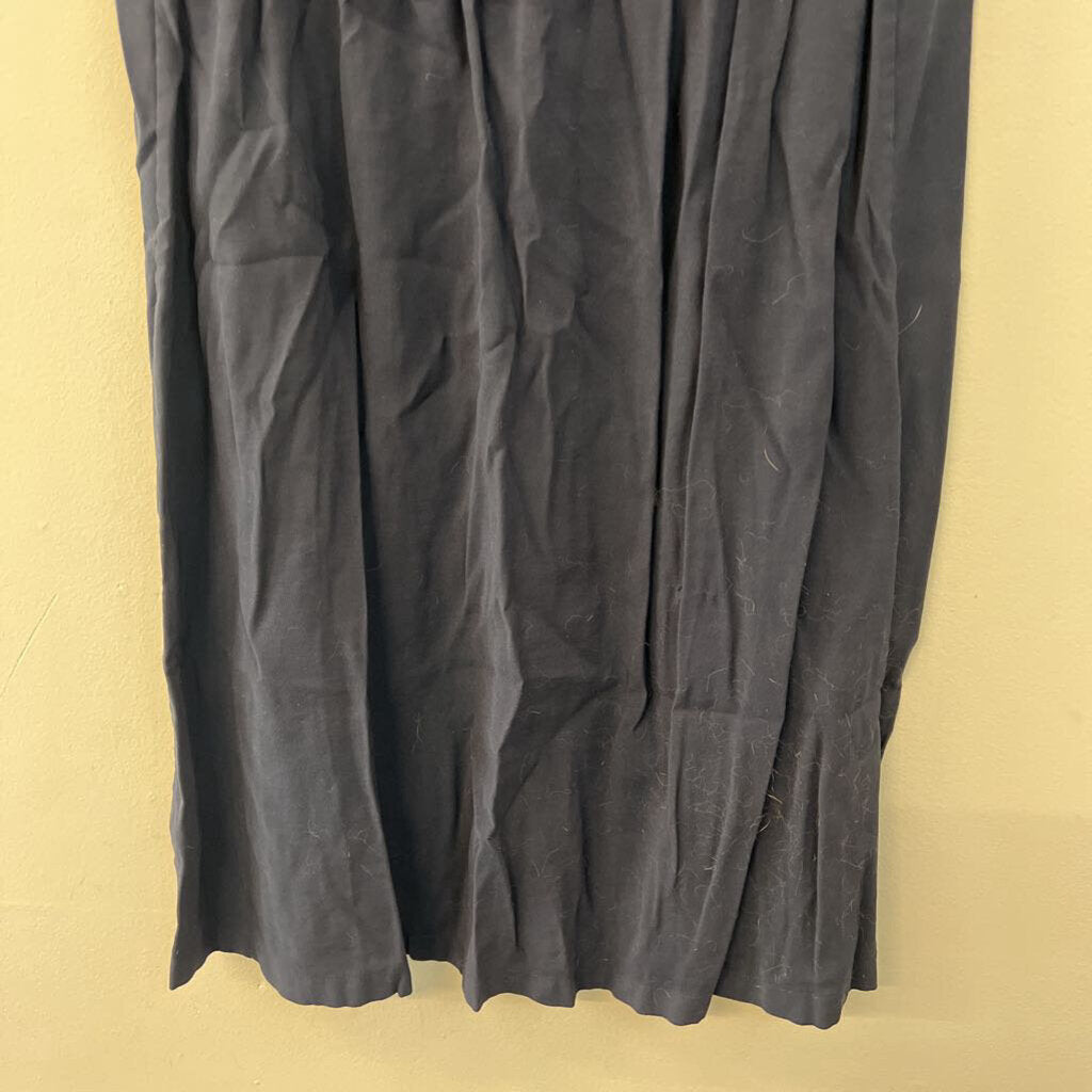 H&M Navy Button Down Tank Dress 6