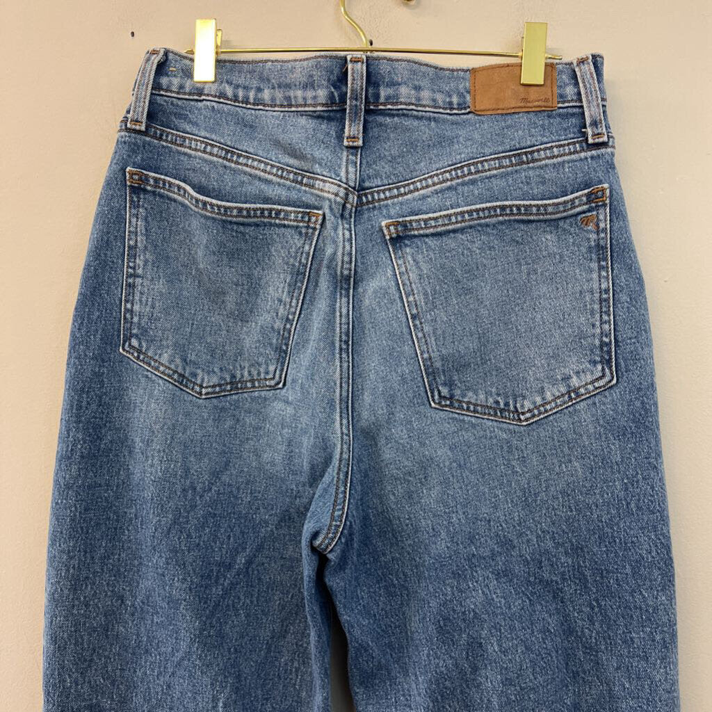 Madewell Medium Wash The Perfect Vintage Straight Leg Jeans 29 Tall
