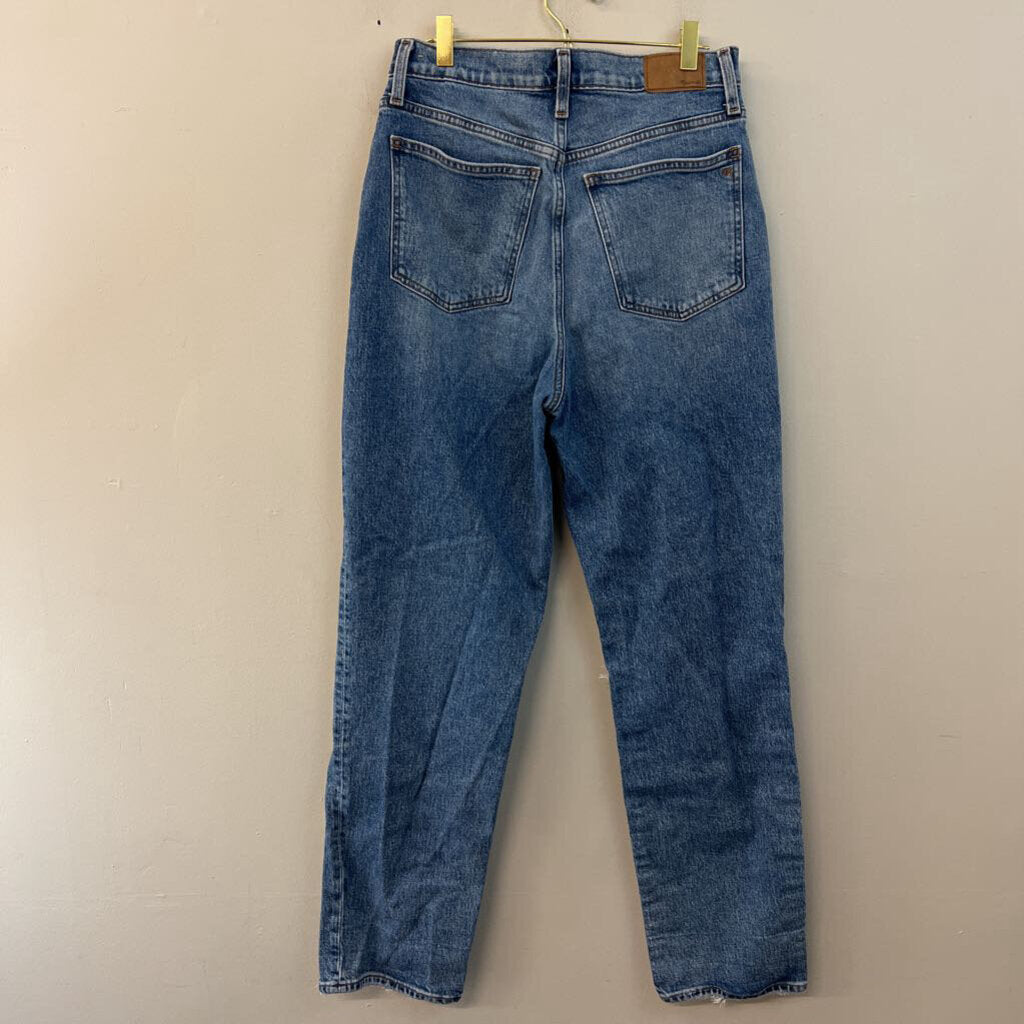 Madewell Medium Wash The Perfect Vintage Straight Leg Jeans 29 Tall