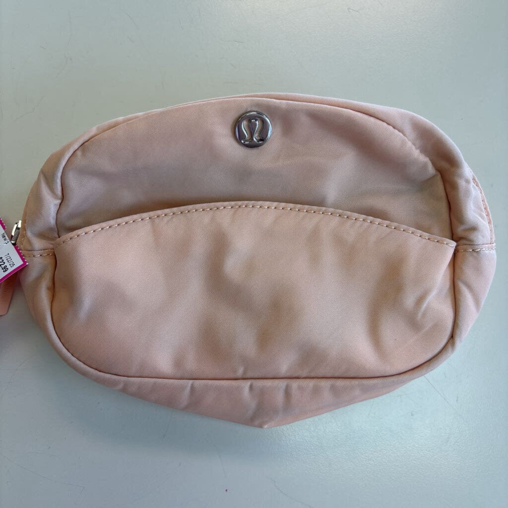 Lululemon Peach Double Zip Pouch