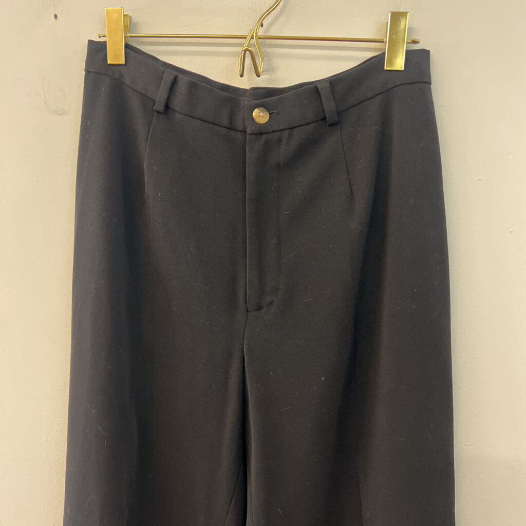 Rafaella Black High Waisted Trouser Pants 6