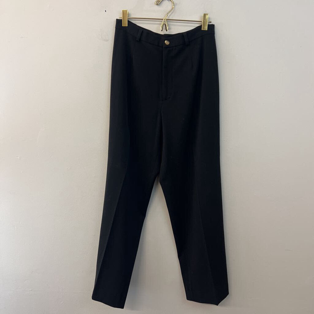 Rafaella Black High Waisted Trouser Pants 6