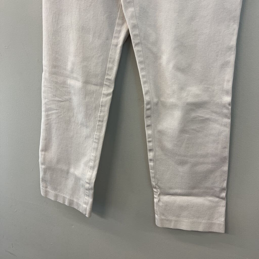 Ralph Lauren Cream High Waisted Straight Leg Pants 4