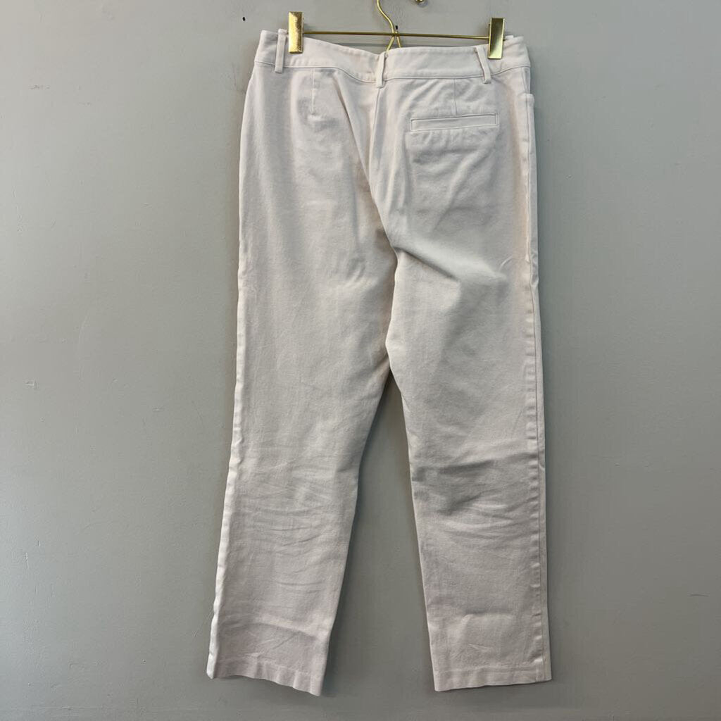 Ralph Lauren Cream High Waisted Straight Leg Pants 4