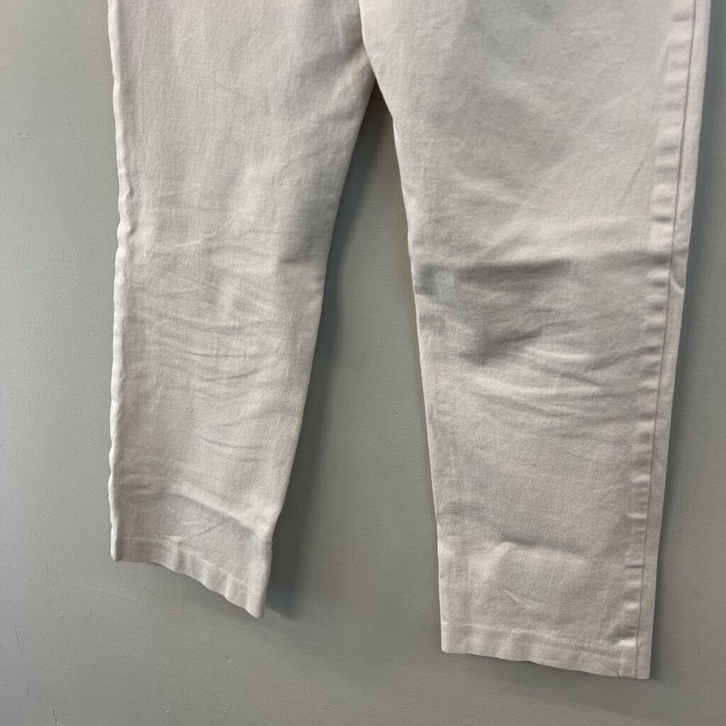 Ralph Lauren Cream High Waisted Straight Leg Pants 4
