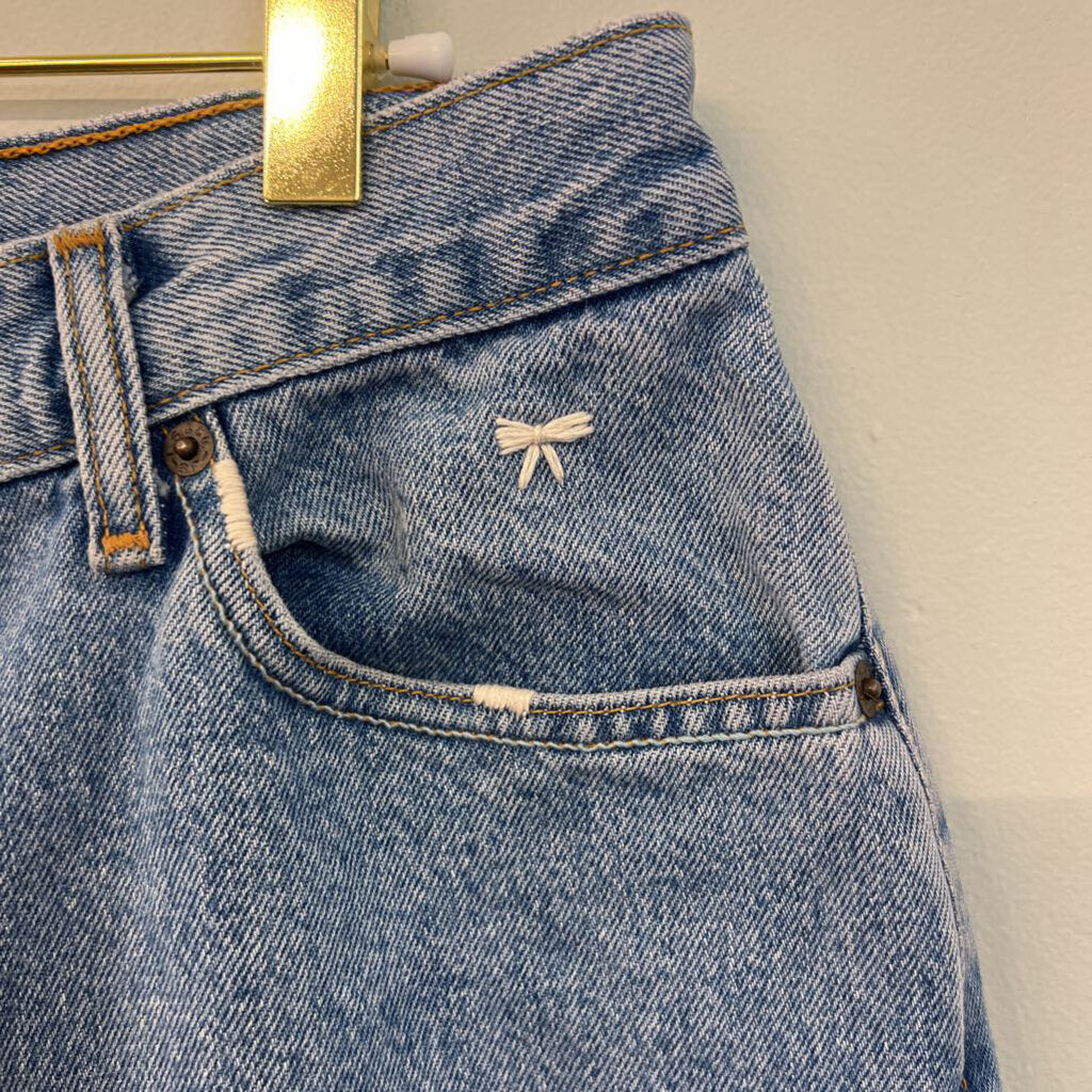 Levi Medium Wash High Waisted Mom Jeans 14 Long