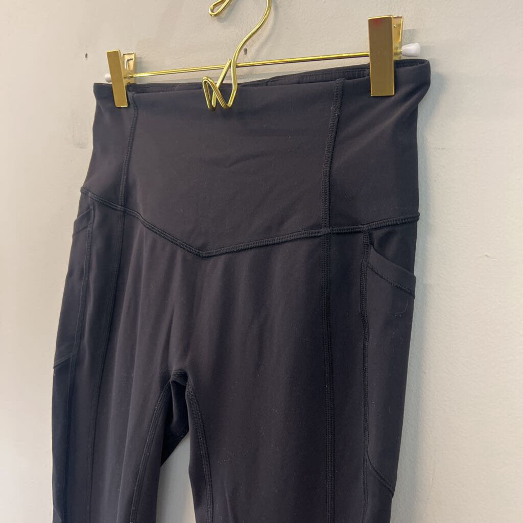 Lululemon Black Cropped Leggings 6