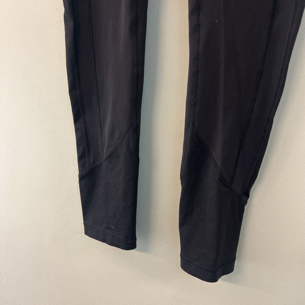 Lululemon Black Cropped Leggings 6
