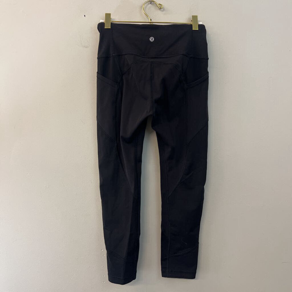 Lululemon Black Cropped Leggings 6