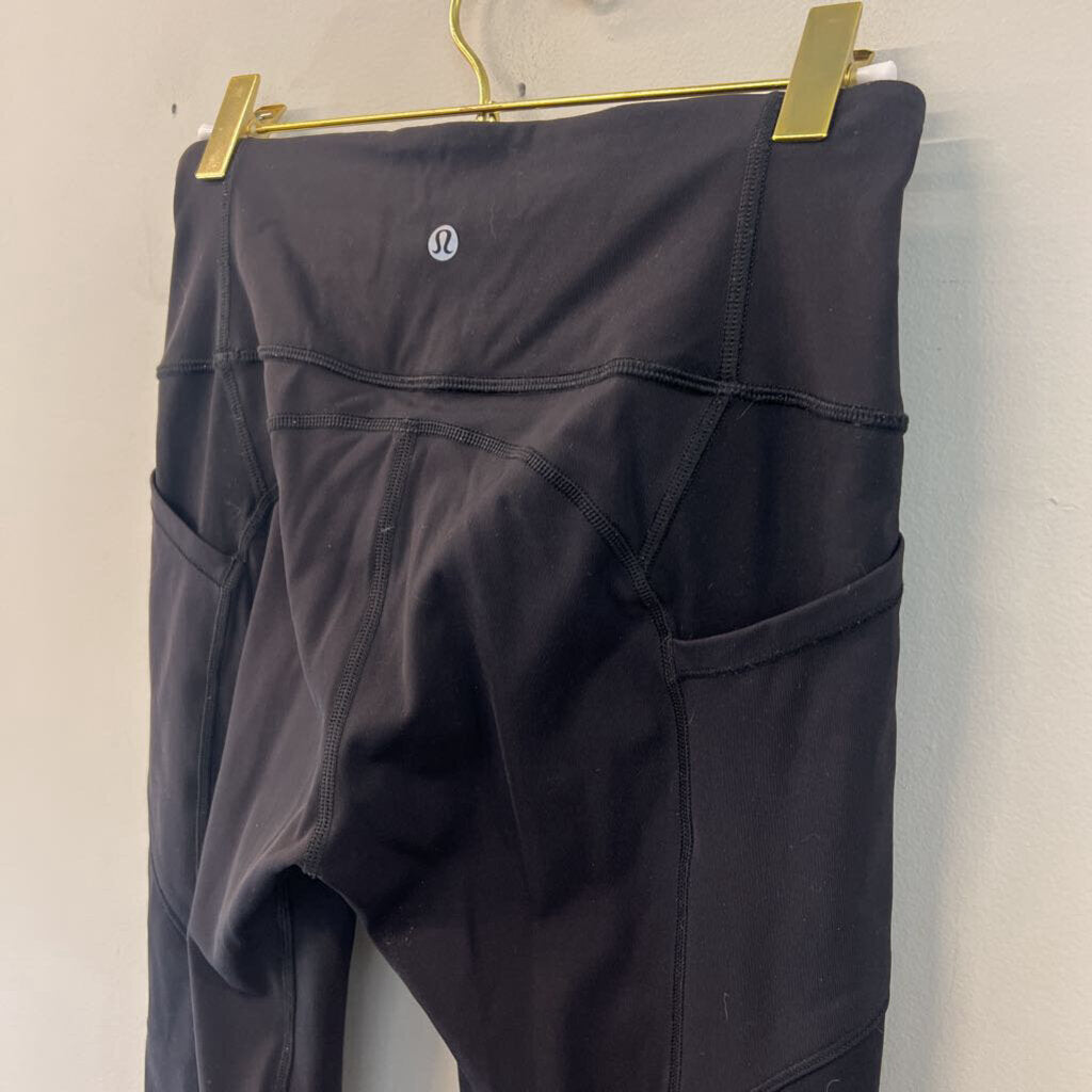 Lululemon Black Cropped Leggings 6