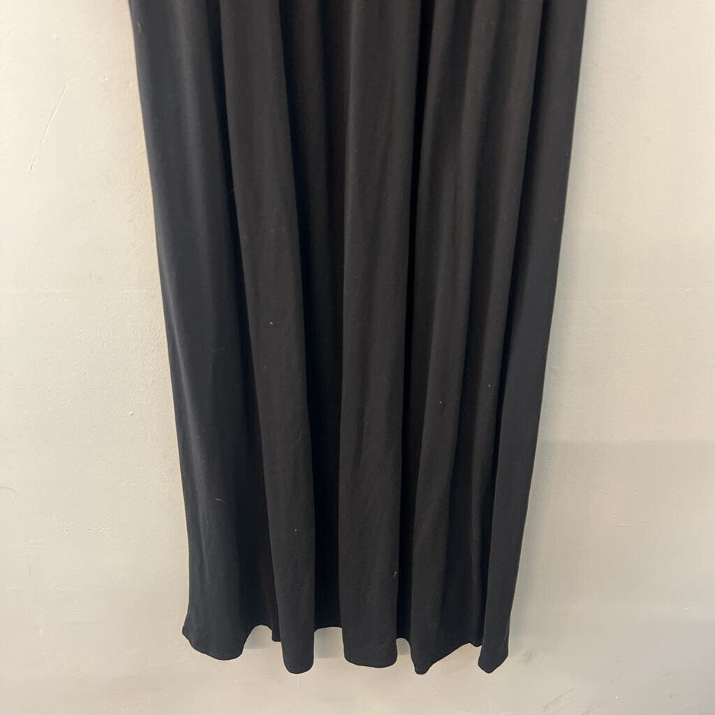 Reborn J Black Long Sleeve Maxi Dress Extra Large