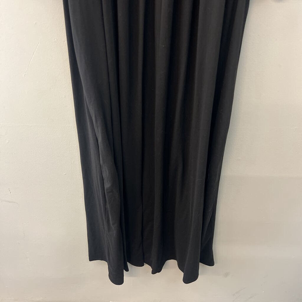 Reborn J Black Long Sleeve Maxi Dress Extra Large