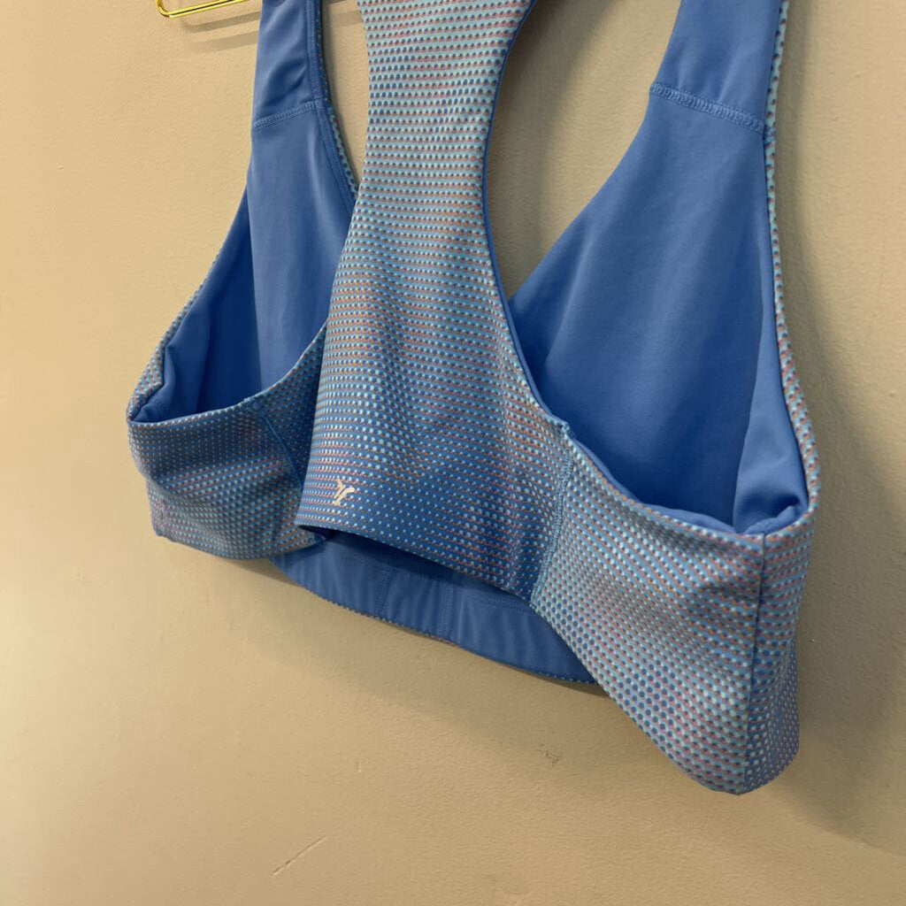 Old Navy Active Blue Print Sports Bra XXL