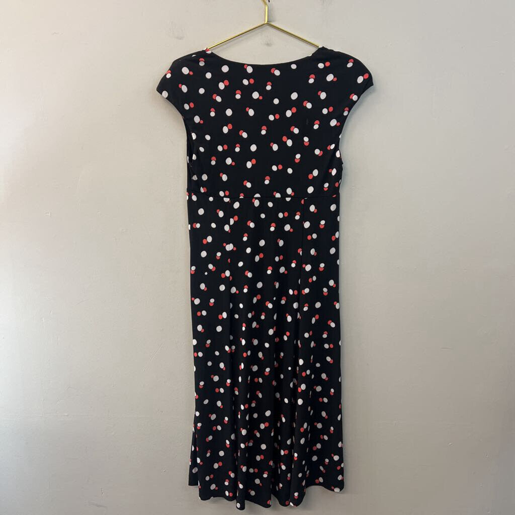 Glamour Black/ White/ Red Polka Dot Dress 10