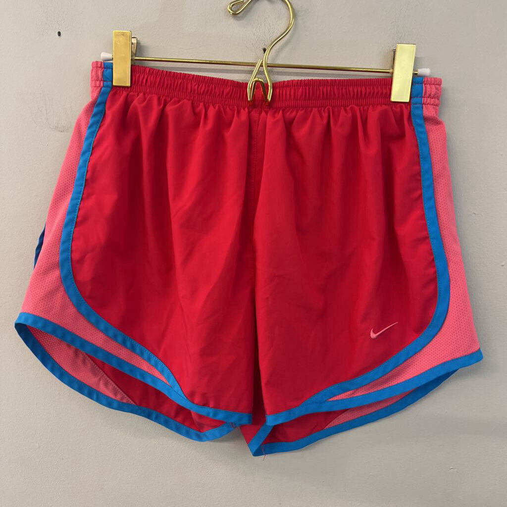 Nike Pink/ Blue Athletic Shorts Small