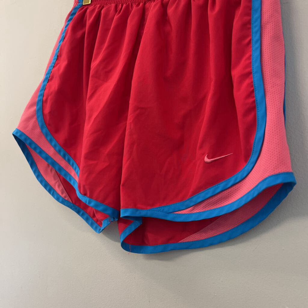 Nike Pink/ Blue Athletic Shorts Small