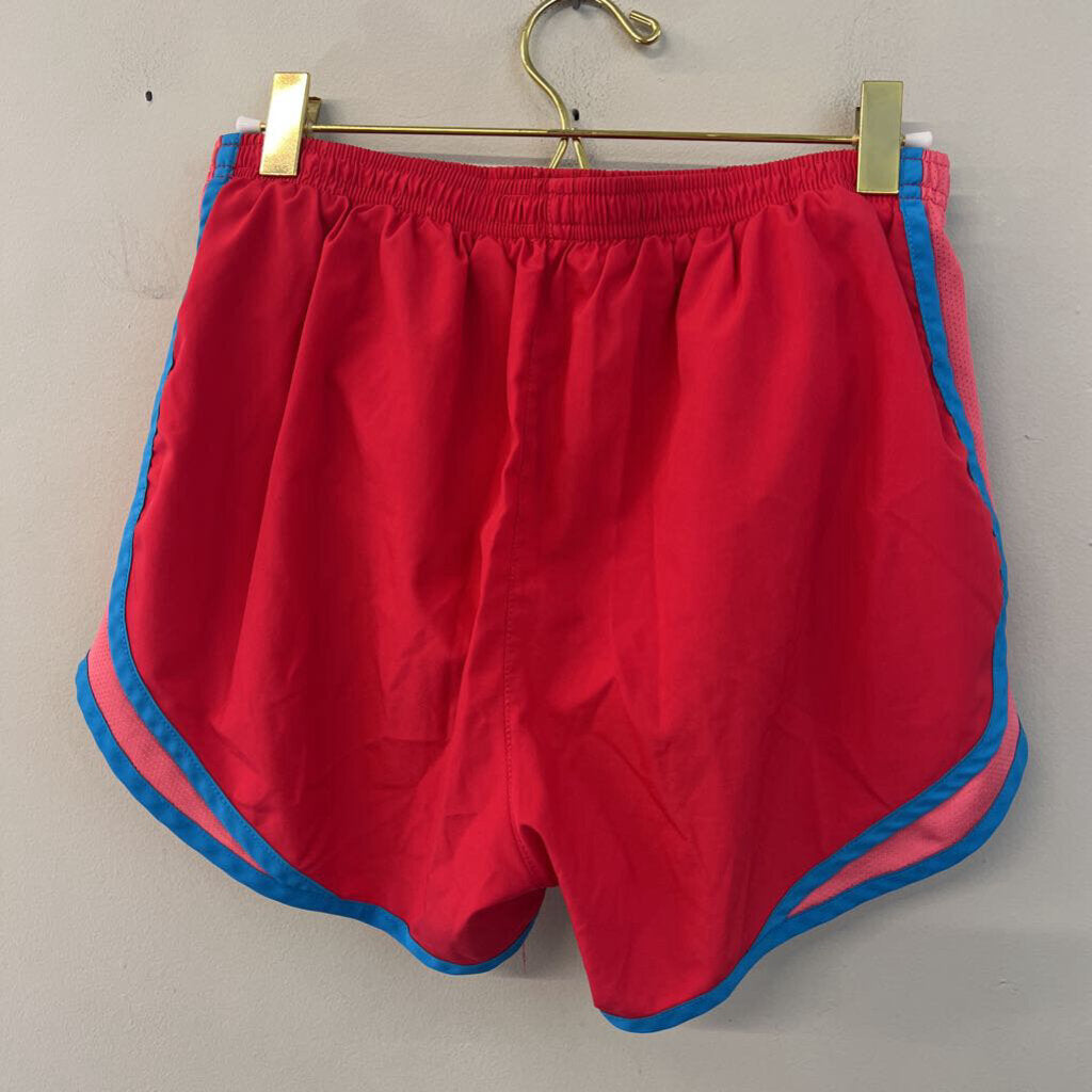 Nike Pink/ Blue Athletic Shorts Small