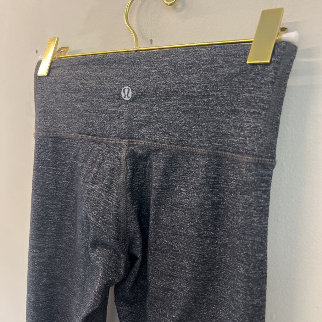 Lululemon Grey Cropped Leggings Extra Small