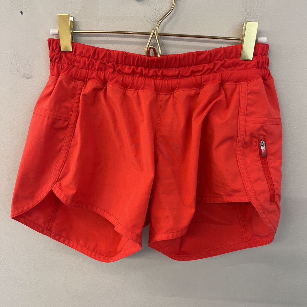 Lululemon Bright Red Athletic Shorts 6
