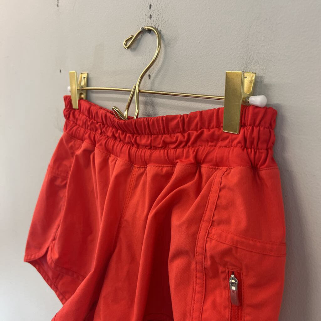 Lululemon Bright Red Athletic Shorts 6