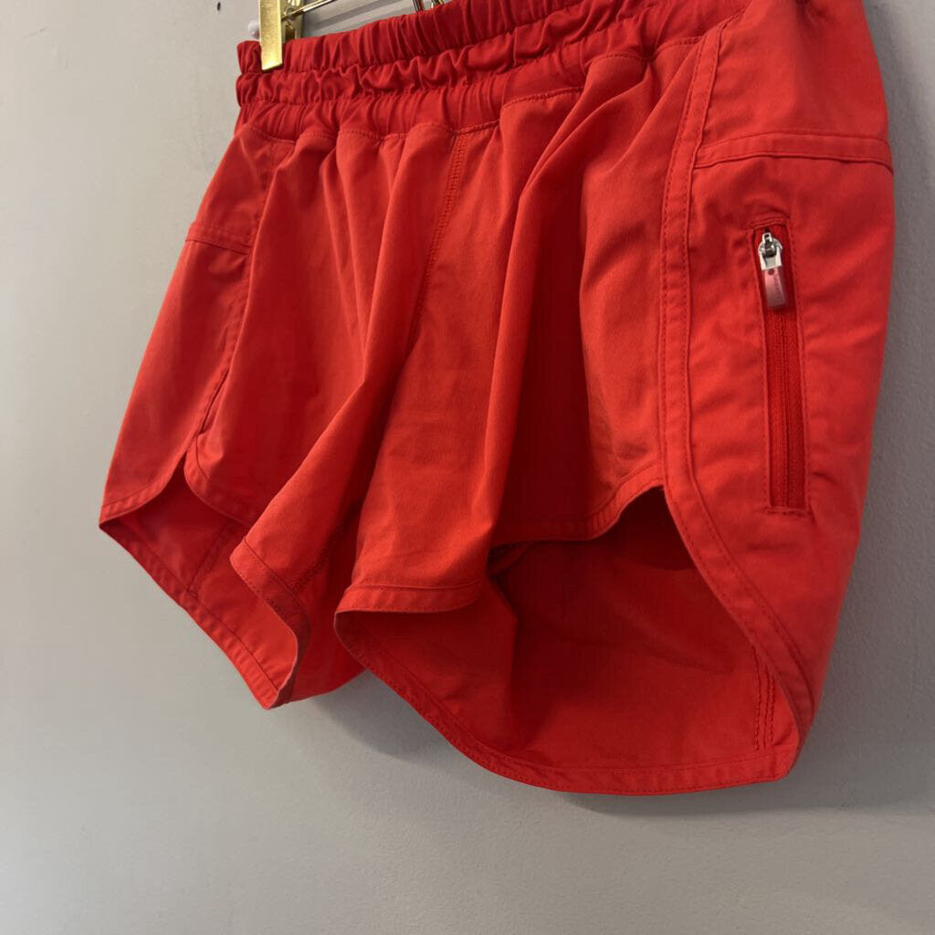 Lululemon Bright Red Athletic Shorts 6