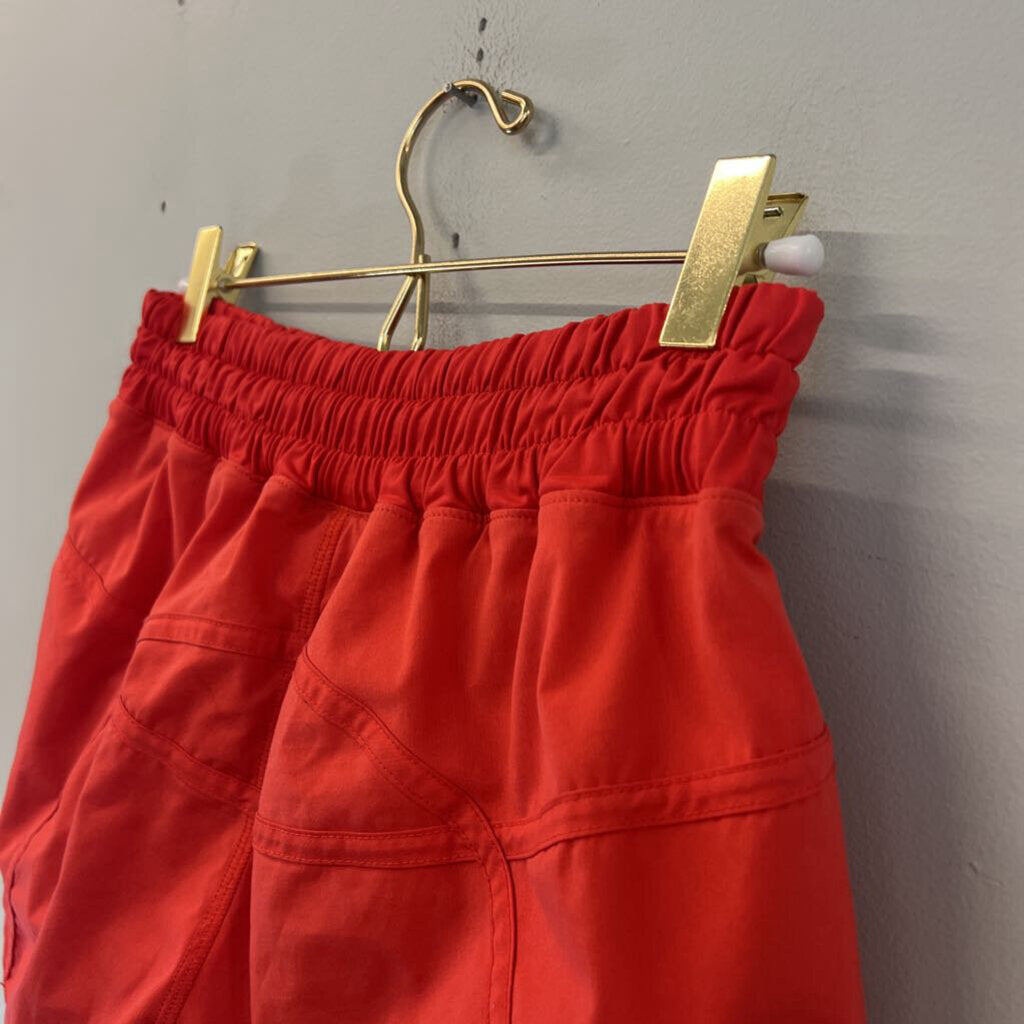 Lululemon Bright Red Athletic Shorts 6