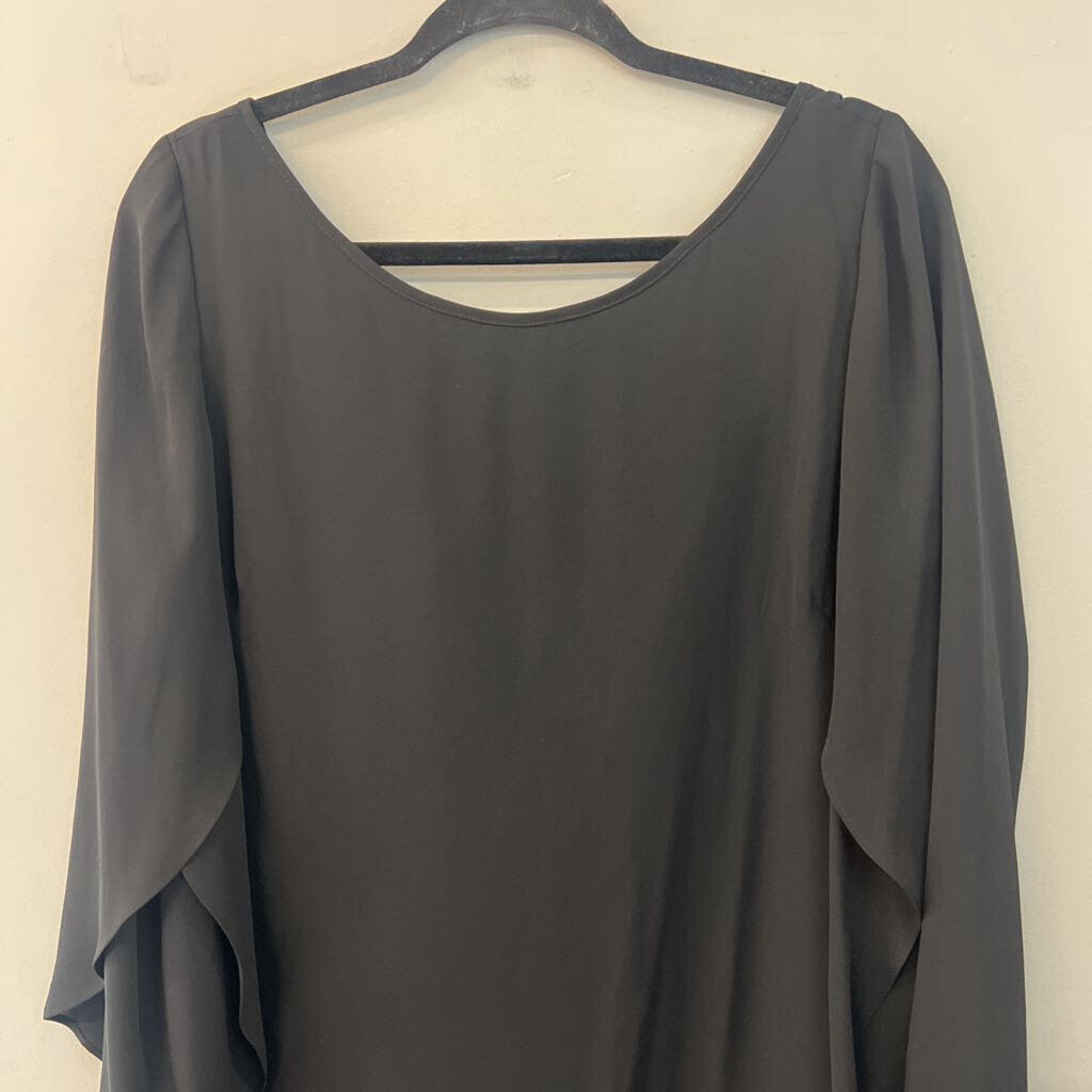 London Times Black Long Sleeve Dress 14